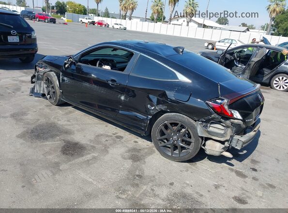 2HGFC3B30HH362302 2017 HONDA CIVIC Black უკანა მარცხენა