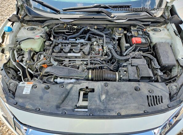 2HGFC3B31HH358081 2017 HONDA CIVIC White უკანა სალონის ხედი