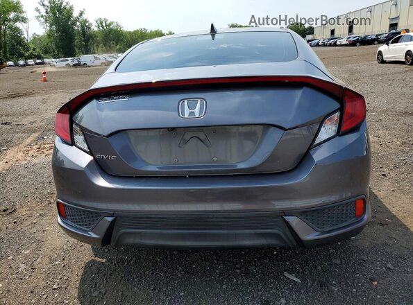 2HGFC3B31HH358436 2017 HONDA CIVIC Серый Вид сзади