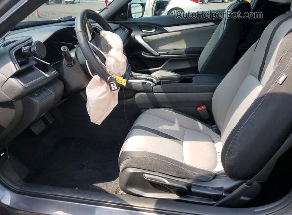2HGFC3B31HH358436 2017 HONDA CIVIC Серый Вид салона спереди