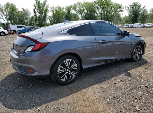2HGFC3B31HH358436 2017 HONDA CIVIC Серый Задняя правая четверть