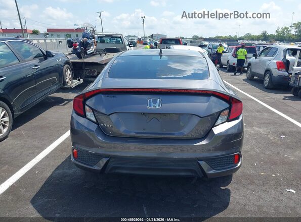 2HGFC3B31JH353498 2018 HONDA CIVIC Gray 