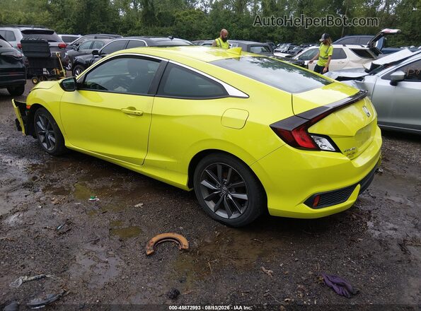 2HGFC3B31KH352689 2019 HONDA CIVIC Зеленый Задняя левая четверть