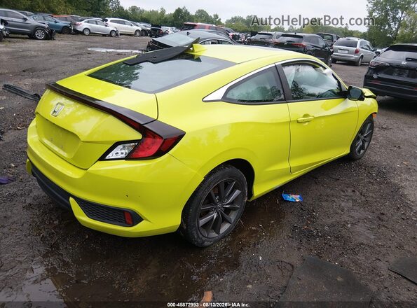 2HGFC3B31KH352689 2019 HONDA CIVIC Зеленый Задняя правая четверть