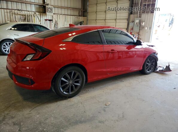 2HGFC3B31KH356175 2019 HONDA CIVIC Red უკანა მარჯვენა