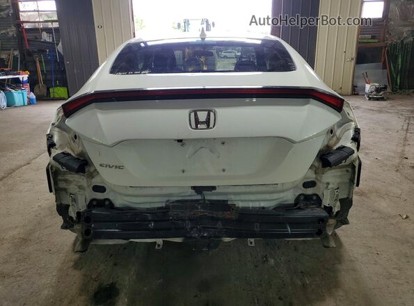 2HGFC3B32HH358090 2017 HONDA CIVIC White უკანა ხედი