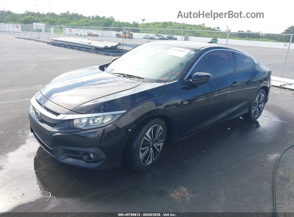 2HGFC3B32JH354076 2018 HONDA CIVIC Black Передня ліва чверть