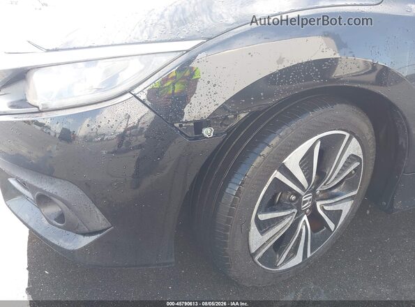 2HGFC3B32JH354076 2018 HONDA CIVIC Black Вид спереду