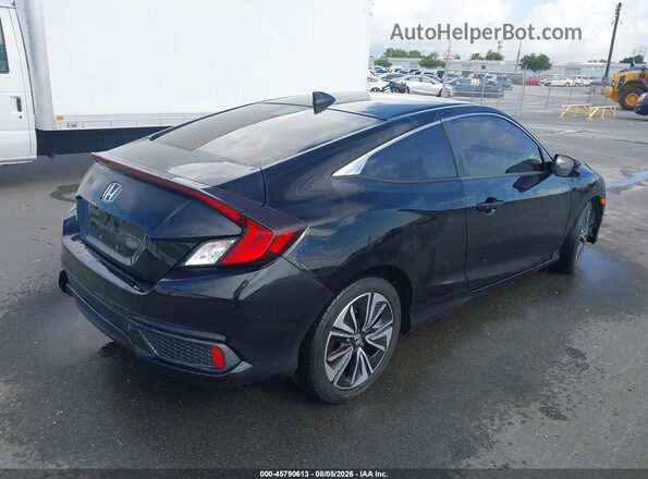 2HGFC3B32JH354076 2018 HONDA CIVIC Black Задня права чверть