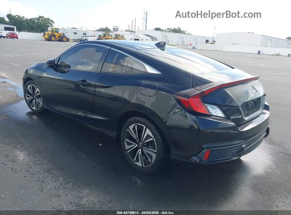 2HGFC3B32JH354076 2018 HONDA CIVIC Black Задня ліва чверть