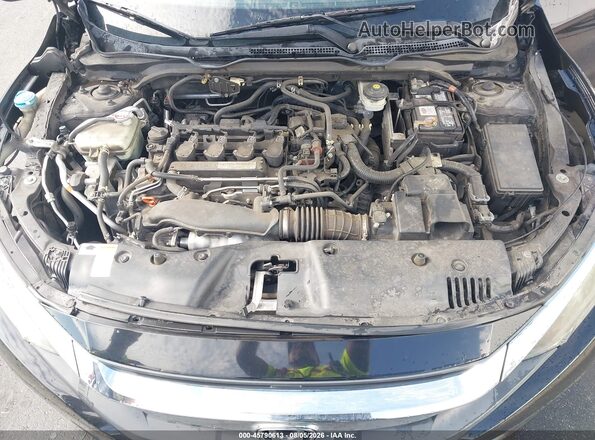 2HGFC3B32JH354076 2018 HONDA CIVIC Black Вид ззаду