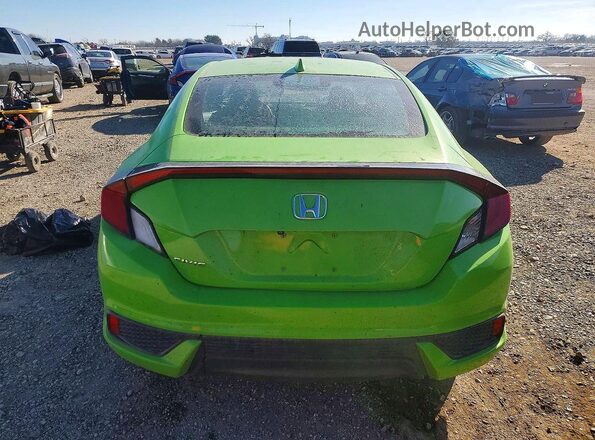 2HGFC3B33GH354306 2016 HONDA CIVIC Green Հետևի տեսք