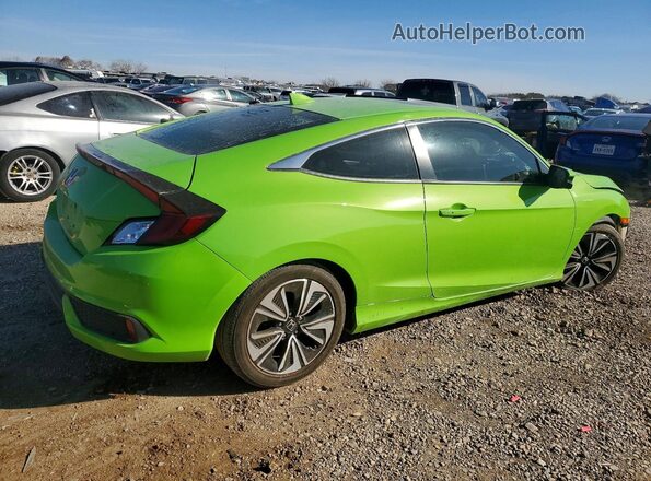 2HGFC3B33GH354306 2016 HONDA CIVIC Green Հետևի աջ