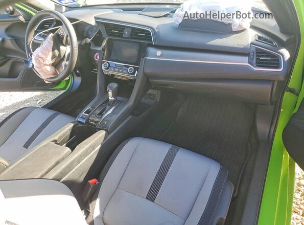 2HGFC3B33GH354306 2016 HONDA CIVIC Green Առջևի վահանակի տեսք