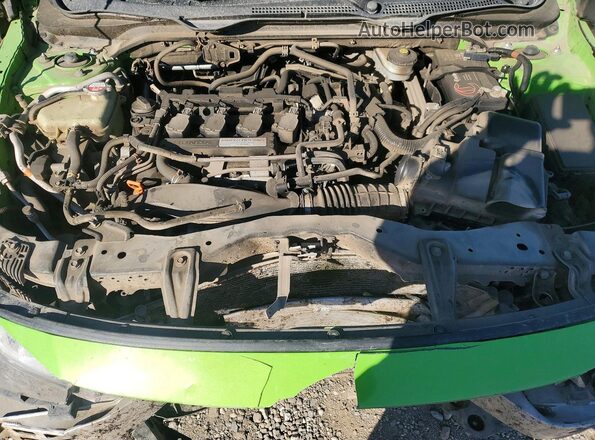 2HGFC3B33GH354306 2016 HONDA CIVIC Green Սալոնի հետևի տեսք