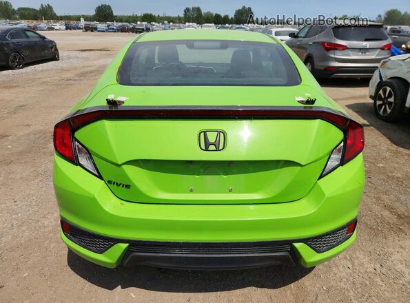 2HGFC3B33GH426329 2016 HONDA CIVIC Green Widok z tyłu