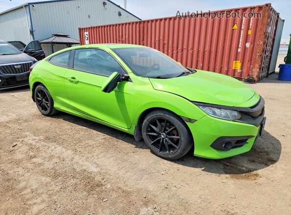 2HGFC3B33GH426329 2016 HONDA CIVIC Green Przód prawy