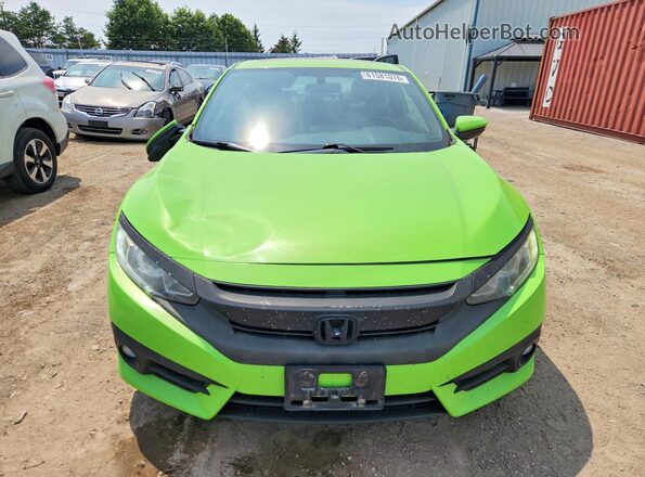 2HGFC3B33GH426329 2016 HONDA CIVIC Green Widok z przodu