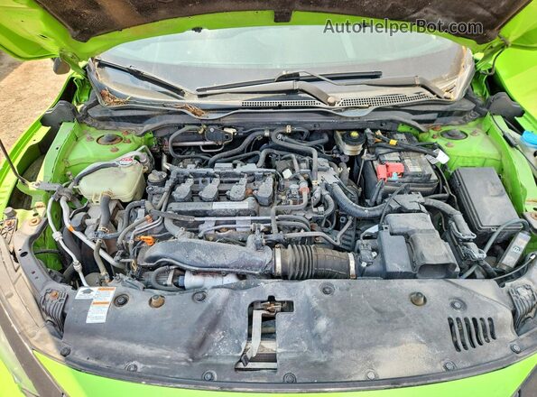 2HGFC3B33GH426329 2016 HONDA CIVIC Green Widok wnętrza z tyłu
