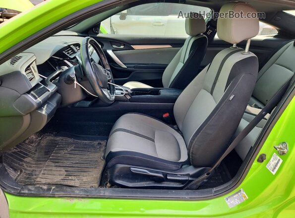 2HGFC3B33GH426329 2016 HONDA CIVIC Green Widok wnętrza z przodu