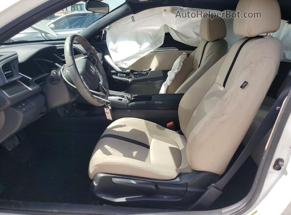 2HGFC3B33KH354136 2019 HONDA CIVIC White Vista interior delantera