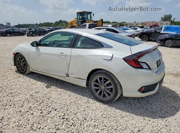 2HGFC3B33KH354136 2019 HONDA CIVIC White Trasero izquierdo