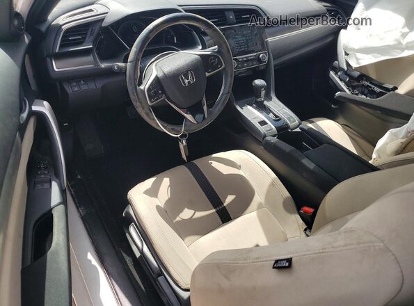 2HGFC3B33KH354136 2019 HONDA CIVIC White Vista del salpicadero