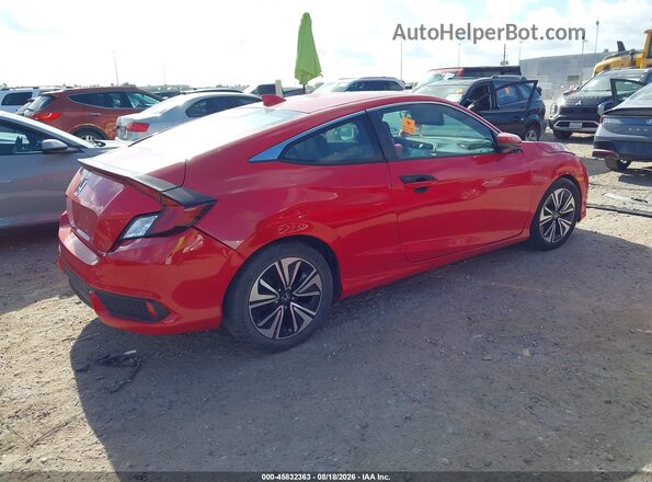 2HGFC3B35GH352279 2016 HONDA CIVIC Red Rear right
