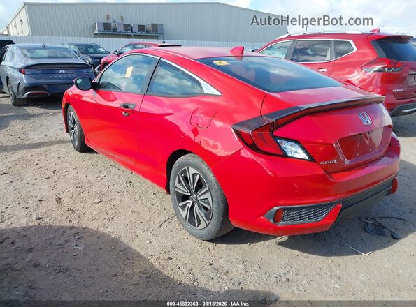 2HGFC3B35GH352279 2016 HONDA CIVIC Red Rear left