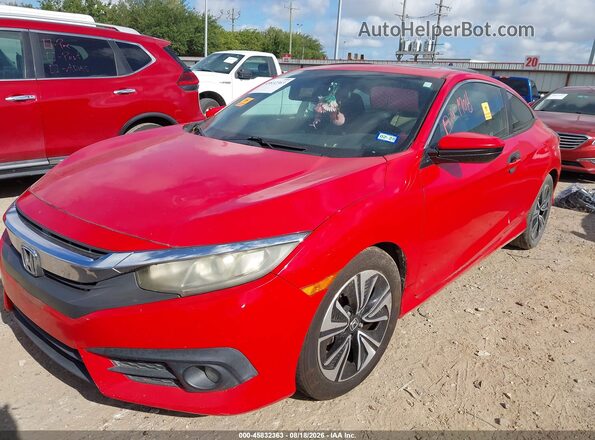 2HGFC3B35GH352279 2016 HONDA CIVIC Red Front view