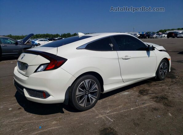 2HGFC3B35HH358584 2017 HONDA CIVIC Белый Задняя правая четверть