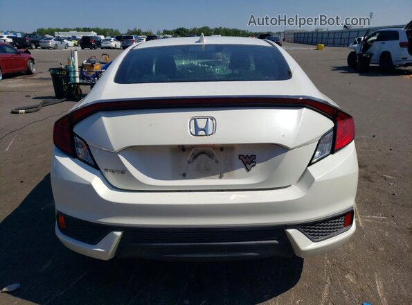 2HGFC3B35HH358584 2017 HONDA CIVIC Белый Вид сзади