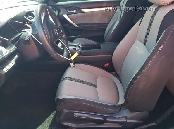 2HGFC3B35HH358584 2017 HONDA CIVIC Белый Вид салона спереди