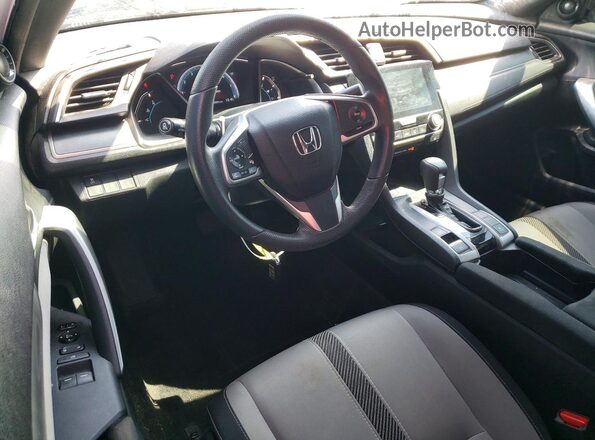 2HGFC3B35HH358584 2017 HONDA CIVIC Белый Вид панели приборов