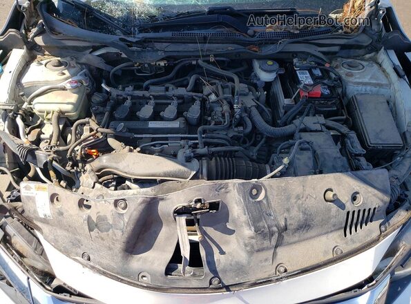 2HGFC3B35HH358584 2017 HONDA CIVIC Белый Вид задней части салона