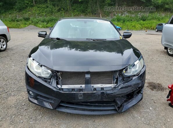 2HGFC3B36GH359502 2016 HONDA CIVIC Black Դիմացի տեսք