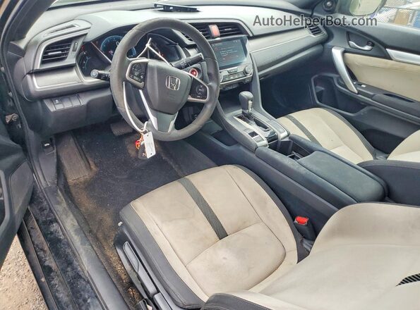 2HGFC3B36GH359502 2016 HONDA CIVIC Black Առջևի վահանակի տեսք