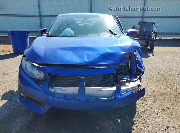 2HGFC3B36HH360490 2017 HONDA CIVIC Blue Widok z przodu