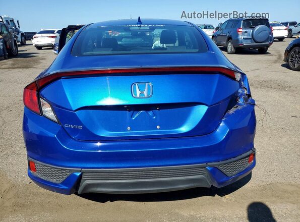 2HGFC3B36HH360490 2017 HONDA CIVIC Blue Widok z tyłu