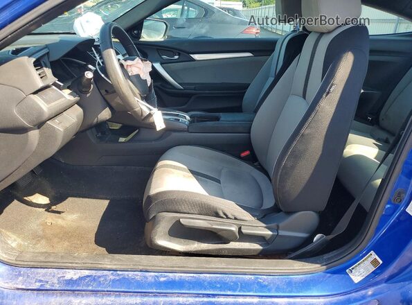 2HGFC3B36HH360490 2017 HONDA CIVIC Blue Widok wnętrza z przodu
