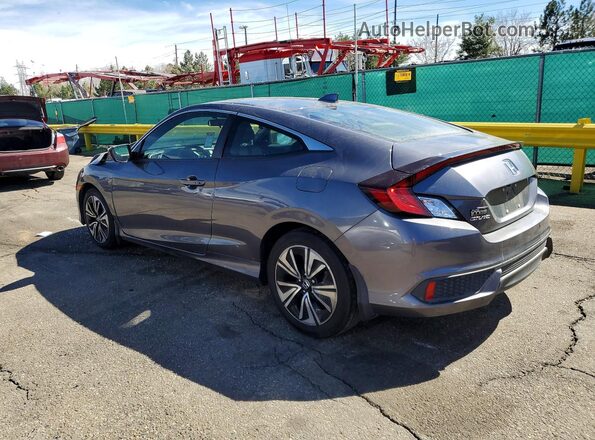 2HGFC3B37GH353336 2016 HONDA CIVIC Gray Rear left