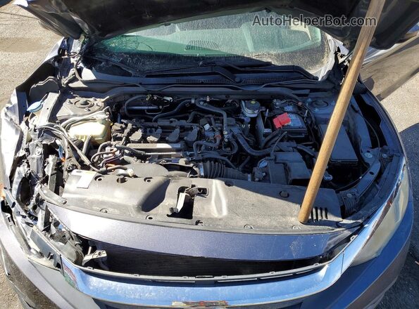 2HGFC3B37GH353336 2016 HONDA CIVIC Gray Rear interior view