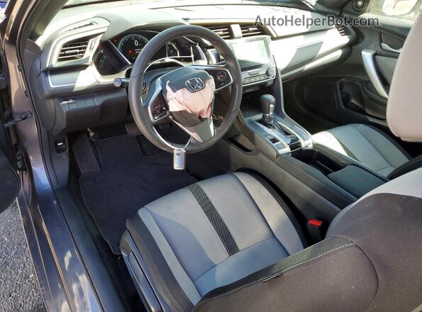 2HGFC3B37GH353336 2016 HONDA CIVIC Gray Dashboard view
