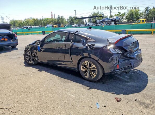 2HGFC3B37HH353970 2017 HONDA CIVIC Black Հետևի ձախ