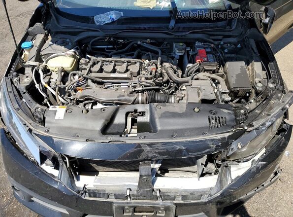 2HGFC3B37HH353970 2017 HONDA CIVIC Black Սալոնի հետևի տեսք