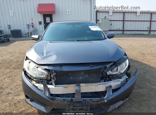 2HGFC3B37HH361308 2017 HONDA CIVIC Gray Դիմացի տեսք