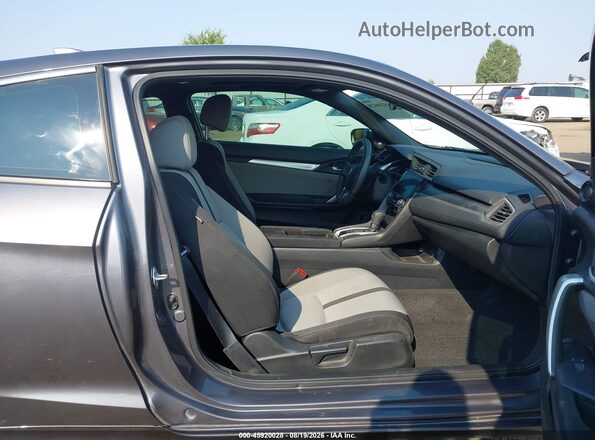 2HGFC3B37HH361308 2017 HONDA CIVIC Gray Սալոնի դիմացի տեսք