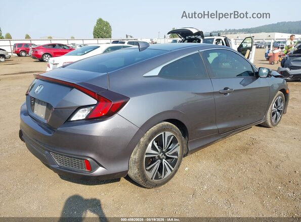 2HGFC3B37HH361308 2017 HONDA CIVIC Gray Հետևի աջ