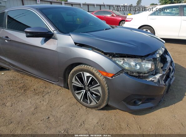 2HGFC3B37HH361308 2017 HONDA CIVIC Gray 