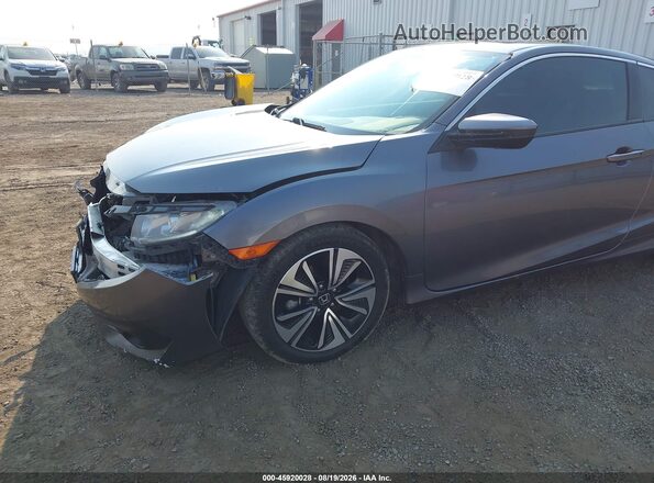 2HGFC3B37HH361308 2017 HONDA CIVIC Gray 
